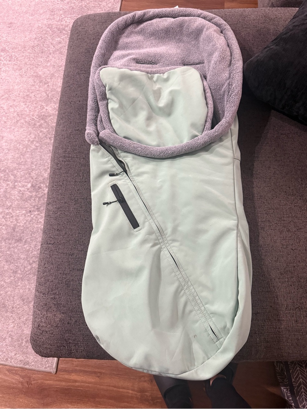 Kids Mint Green Cozy Ganoosh